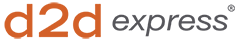 D2D Express logo - transparent